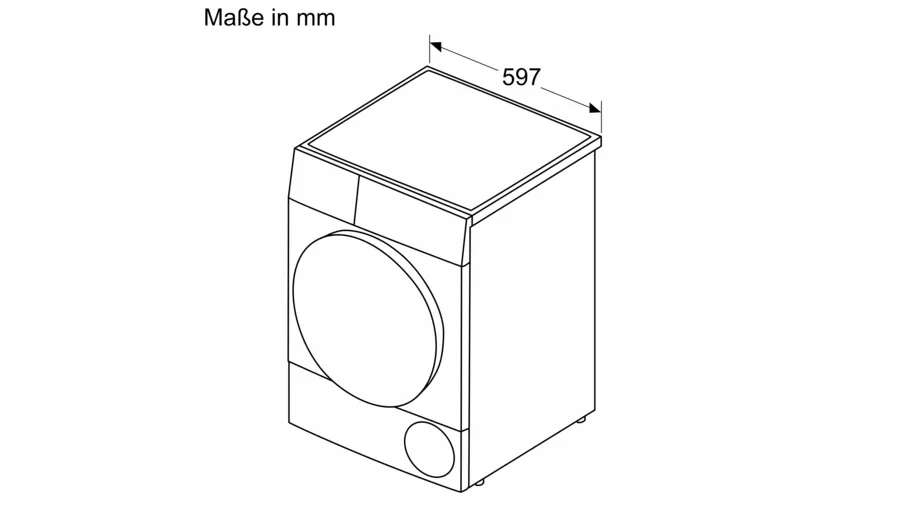 Bosch WQG233D40 Series 6 Heat Pump Dryer - Image 4